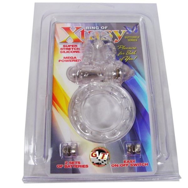 Ring of Xtasy - Clear Butterfly