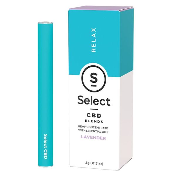 Select CBD 250mg Vape Pen-Lavender 0.5ml