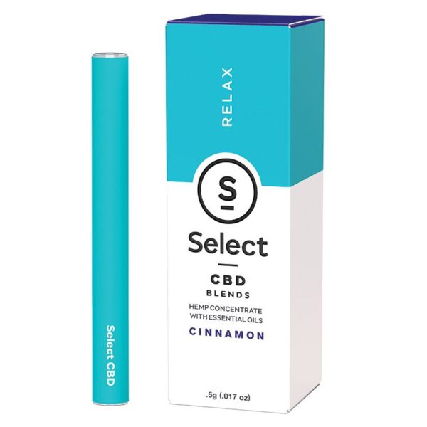 Select CBD 250mg Vape Pen-Cinnamon 0.5ml